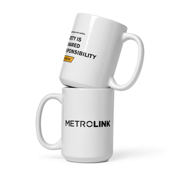 Metrolink Rail Safety Mug
