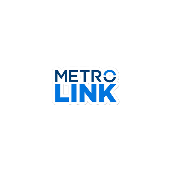 Metrolink (Stacked) Sticker