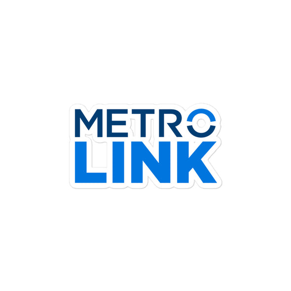 Metrolink (Stacked) Sticker