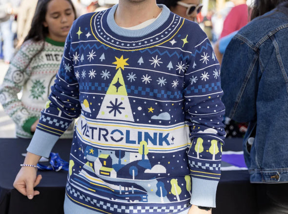 Metrolink Holiday Sweater 2024