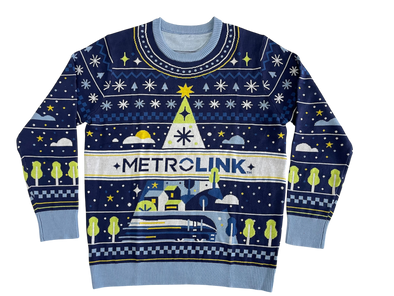 Metrolink Holiday Sweater 2024
