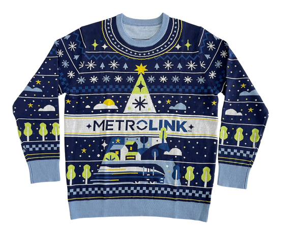 Metrolink Holiday Sweater 2024