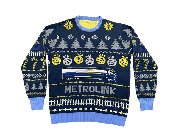 Metrolink Holiday Sweater 2025