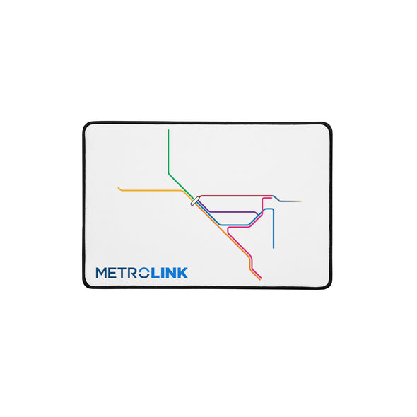 Metrolink System Map Desk Mat