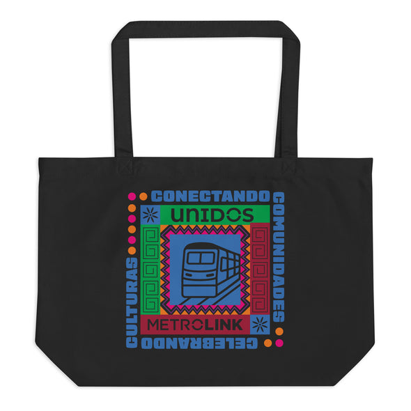 Latino Heritage Month Organic Tote Bag Metrolink Store