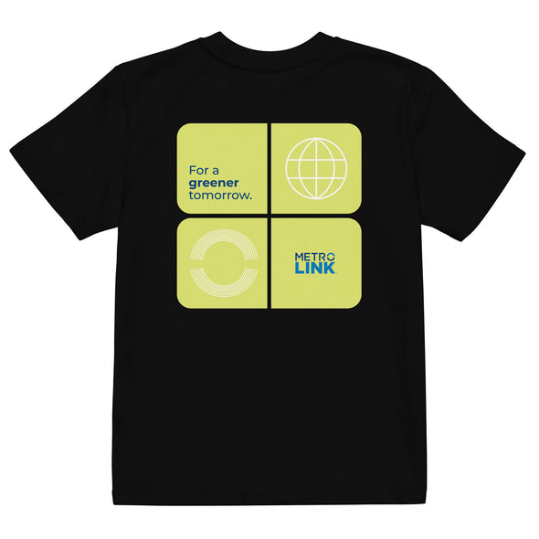 Earth Day Greener Tomorrow (Tiles) Organic Kids T-Shirt