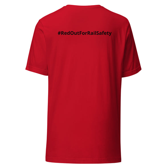 Metrolink Red Out For Rail Safety Unisex T-Shirt