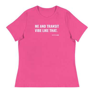 Transit Vibe Women's Relaxed T-Shirt