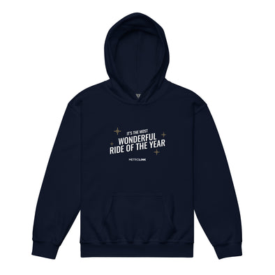 Holiday Express Train Youth Hoodie