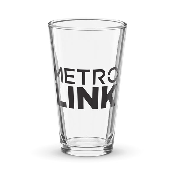 Metrolink (Stacked) Pint Glass